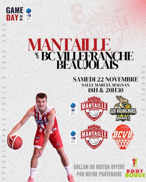 📢 Programme Weekend du 22 et 23 Novembre 2025